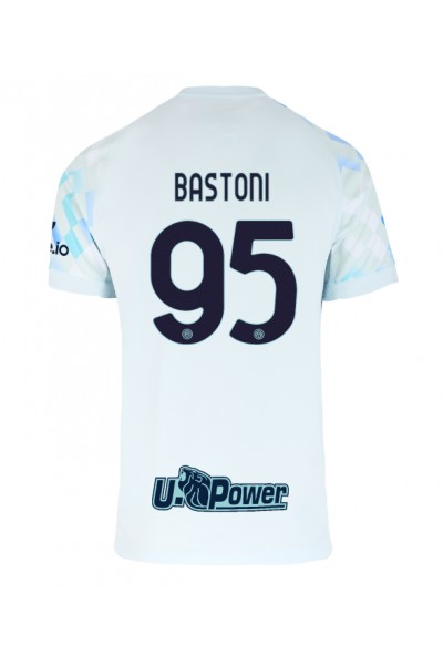 Fotbalové Dres Inter Milan Alessandro Bastoni #95 Venkovní Oblečení 2025-26 Krátký Rukáv Fotbalové Dres Inter Milan Alessandro Bastoni #95 Venkovní Oblečení 2025-26 Krátký Rukáv